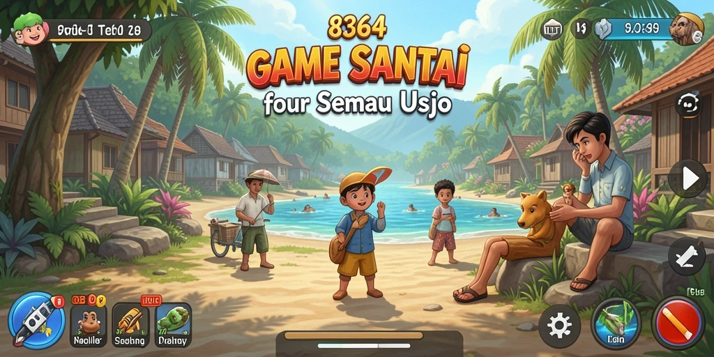 Tampilan gameplay seru dan santai dari 8364 yang cocok untuk semua usia.
