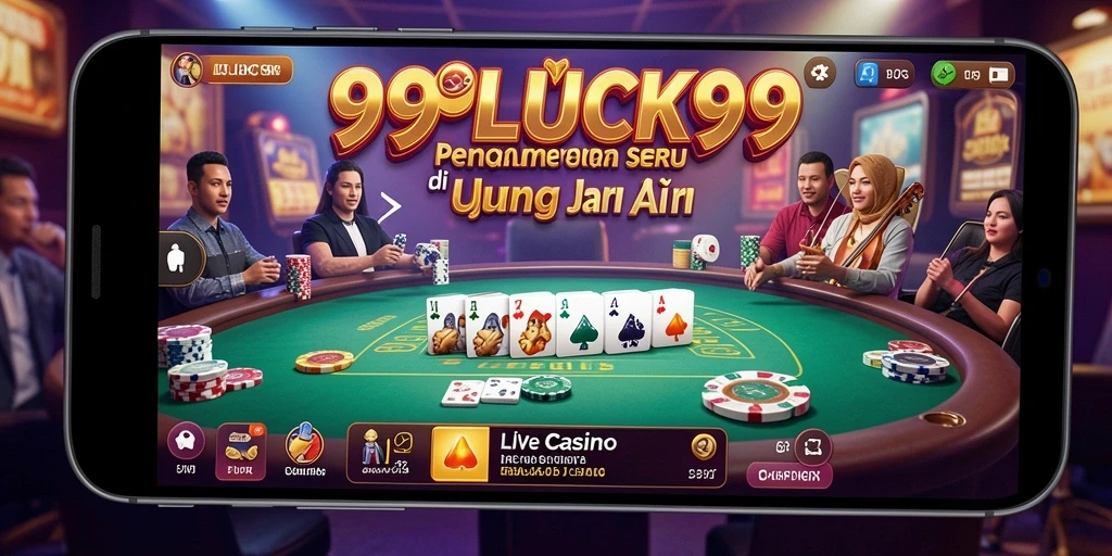 Gameplay Live Casino yang menghadirkan interaksi langsung dan keseruan.