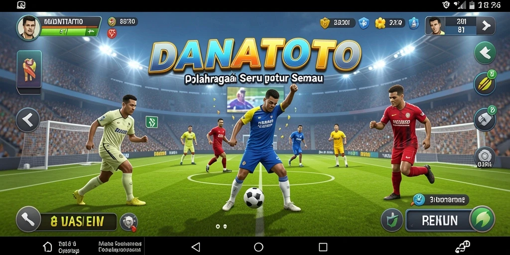 Gameplay seru dari DANATOTO dengan berbagai cabang olahraga.