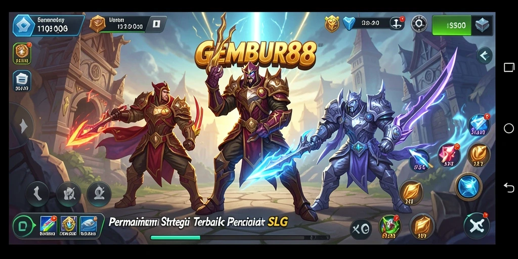 Gameplay seru dan strategis di GEMBUR88.