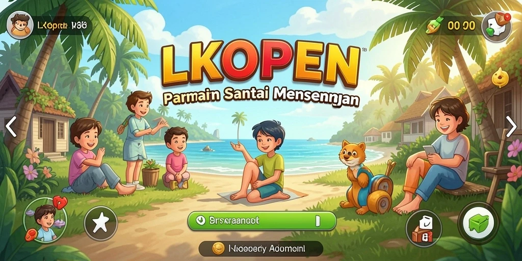 Screenshot LKOPEN menunjukkan gameplay yang menarik dan penuh tantangan.