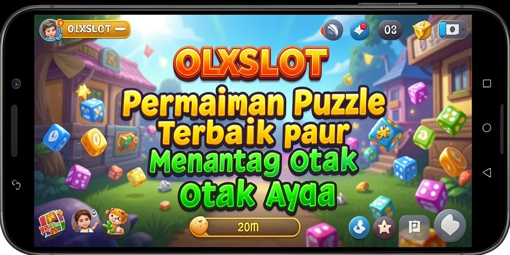 Tampilan gameplay <strong>OLXSLOT</strong> yang menarik di dunia puzzle.