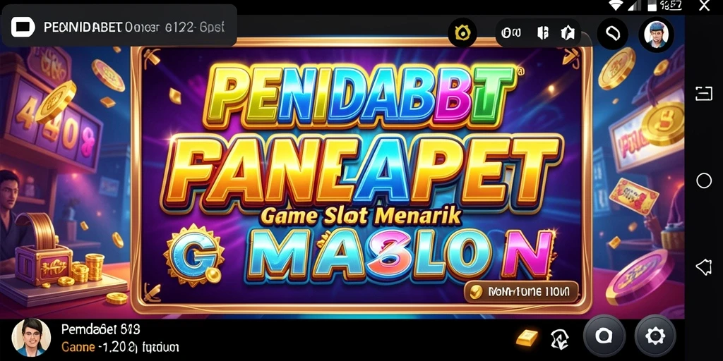 Screenshot PENIDABET menunjukkan gameplay slot yang seru dan interaktif.