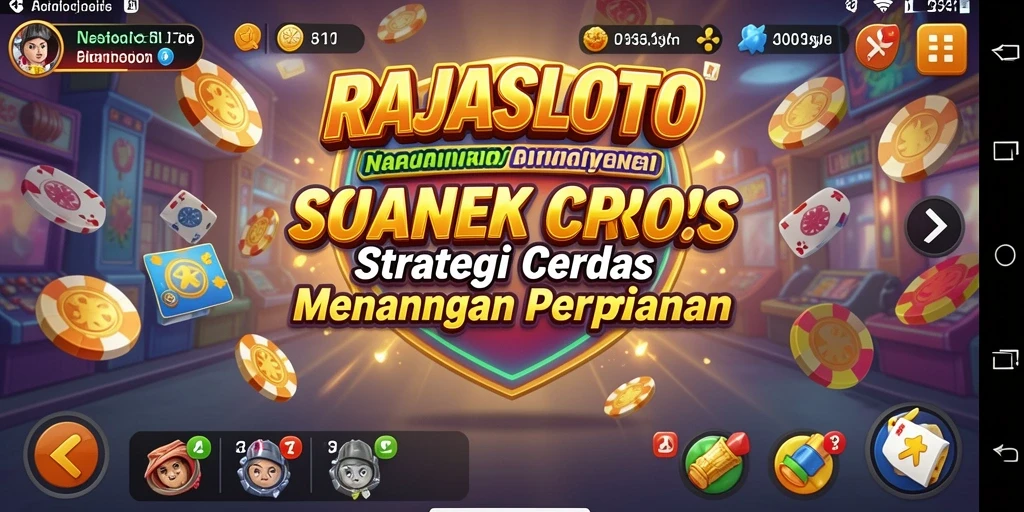 Screenshot gameplay RAJASLOTO menampilkan strategi yang mendebarkan.