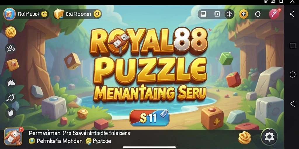 Tampilan gameplay menarik dari <strong>ROYAL88</strong>, menunjukkan tantangan puzzle yang seru.