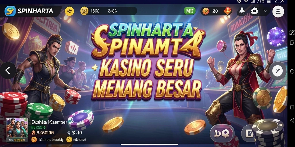 Menampilkan gameplay Kasino yang menarik dan mendebarkan.