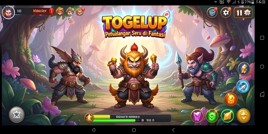 Gameplay TOGELUP yang seru dan menantang di dunia fantasi.